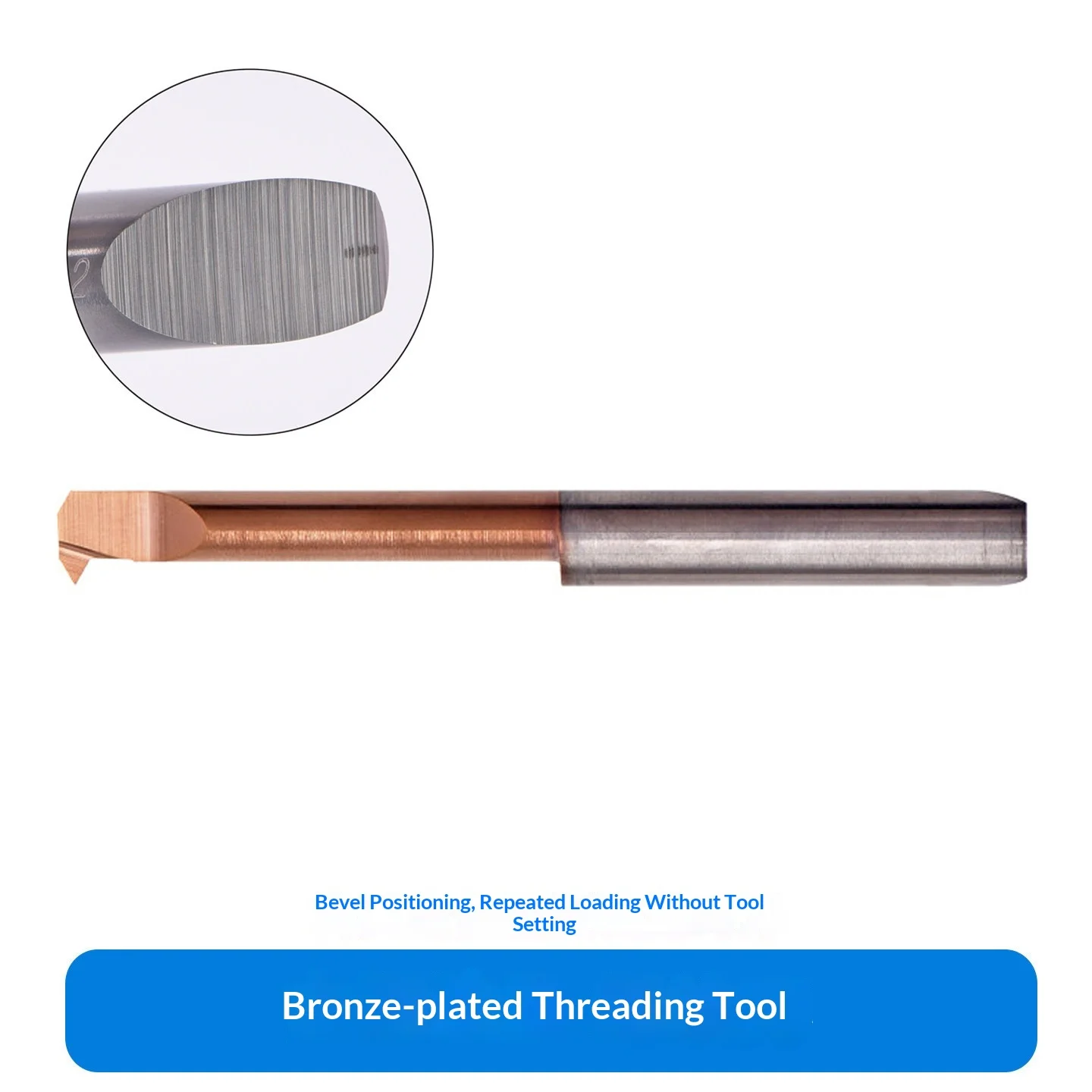 KUE CNC Oblique Positioning Small Diameter Flat-End Boring Tool 90-Degree Boring Cutter Standard Part ST-MIR 6A60 L15 Bronze