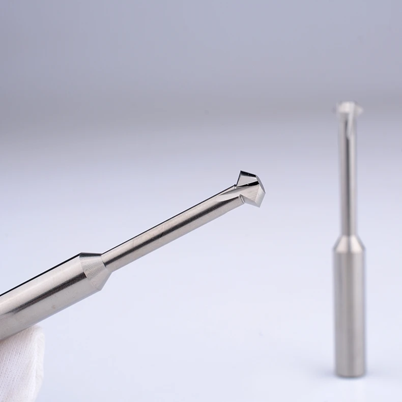 Tungsten Steel Upper Lower Chamferin Inner Holes Titanium Aluminum Nitride Coating 45HRC Hardness OEM Customizable for TURNING