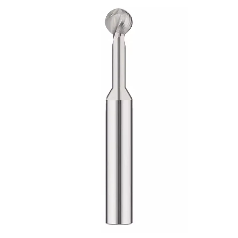 Lollipop Chamfering Cutter, Arched , Arc Ball For Coated Aluminum, And Hard Alloy Formed End Milling