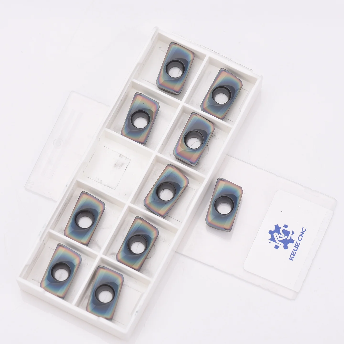 Colorful Quenching Milling Insert APMT1135-H2/-TT 1604PDER-H2 PN8118 OEM Tungsten Steel Titanium Aluminum Nitride Coating 45HRC