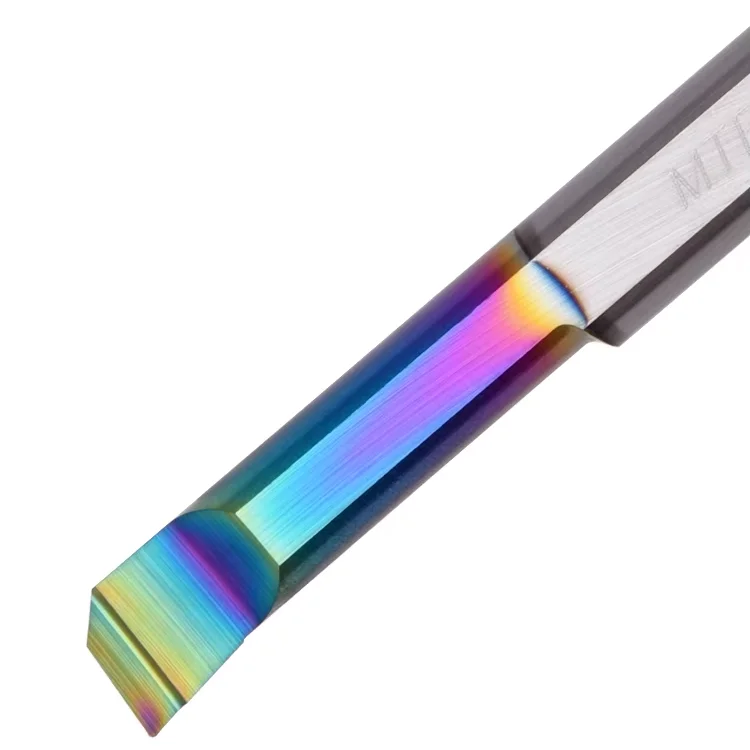 High Precision CNC Lathe Boring Tool MTR 3r0.15 L10-Colorful FTungsten Steel For Small Diameter Customizable