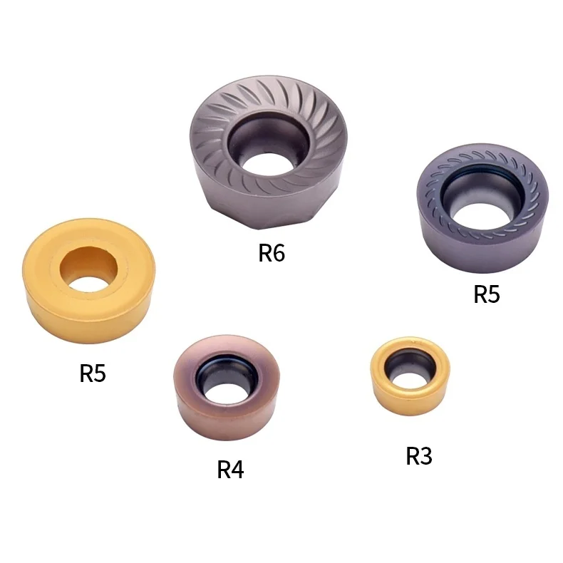 Round Turning Blade RCMT0602 0803 1003 RCKT10T3 1204 1606 2006MO OEM Titanium Aluminum Nitride Coated 45HRC 3-Year Warranty