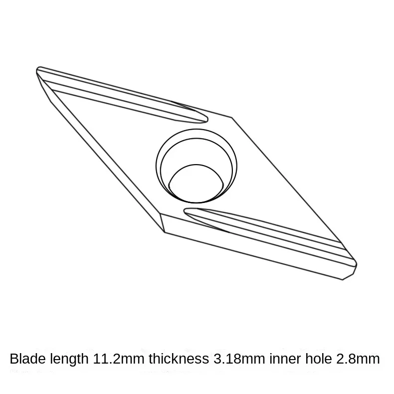 35 Degree VCGT110304/110302/04-1L ER-U EL-U MF L-F R-H -CY -S OEM External Turning Tool Tialn Coated 45HRC
