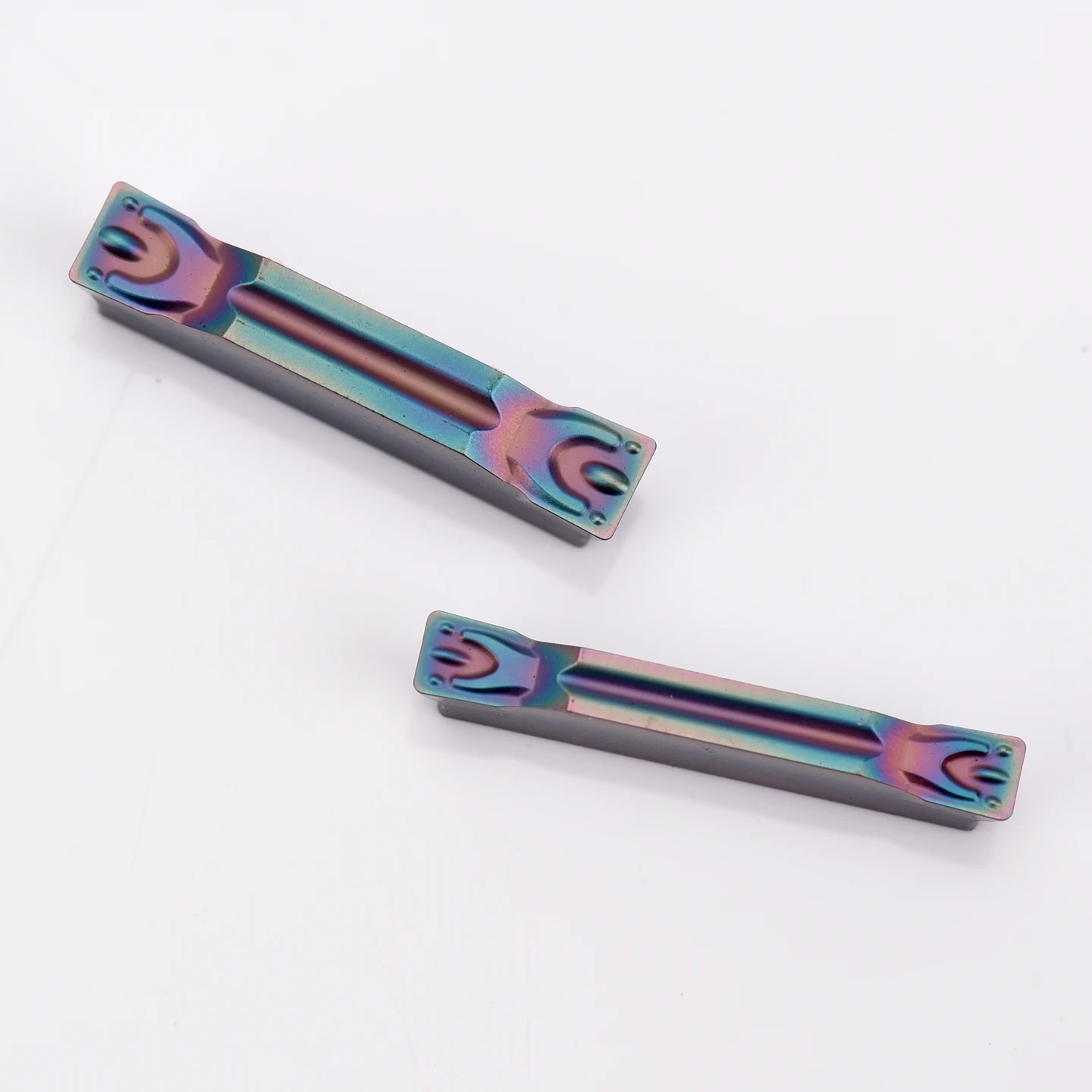 Colored Hardened Grooving Blade Mgmn2002/2502/3004/4004/5008-Tc 4860 CBN Coating Cutting Tools for Steel Tool Holder Box