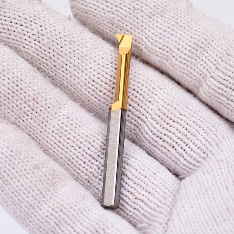 KEUE CNC Small Diameter Internal Boring Tool KT30-SBPR3 6L R0.1 TiAlN Carbide HRC 91-93.5 for CNC Lathe