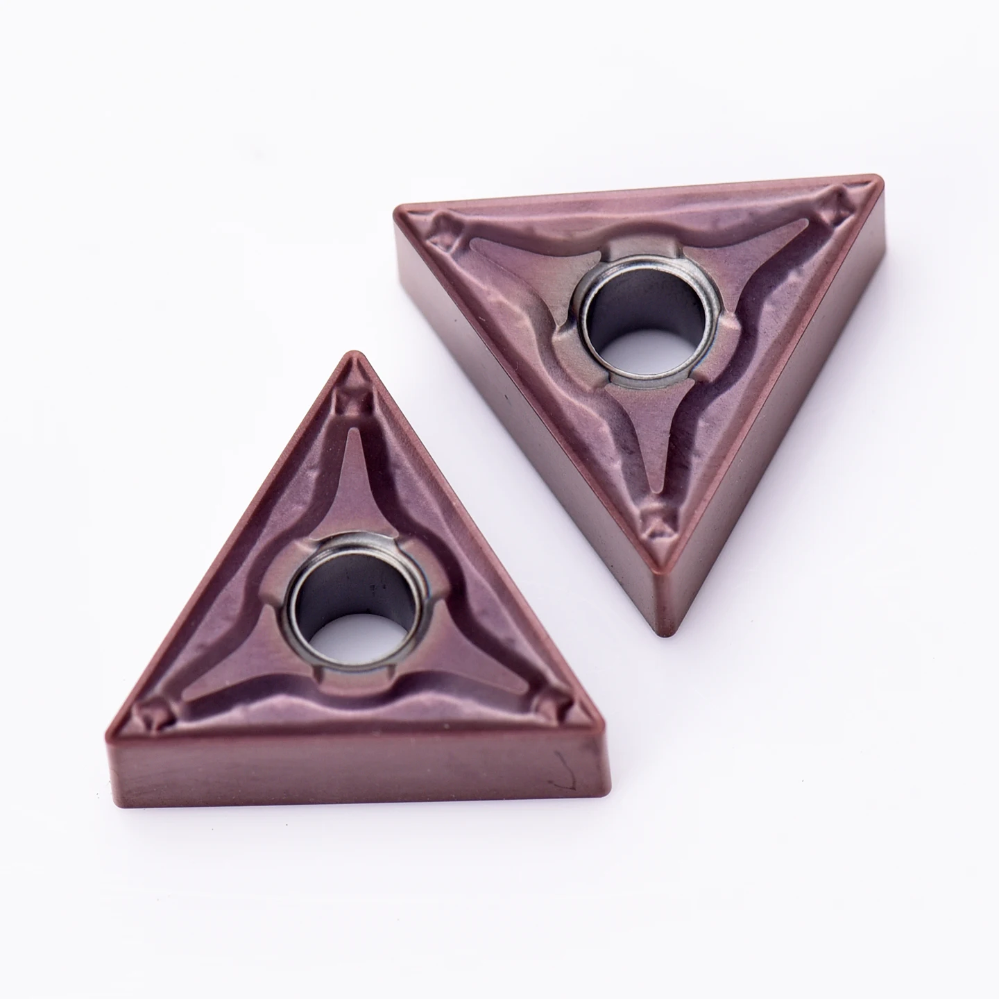 TNMG160404-PC MP3035 Zhuzhou Sol Stainless Steel Titanium Alloy Triangle Roughing Inserts HRC92 6.0mm Blade