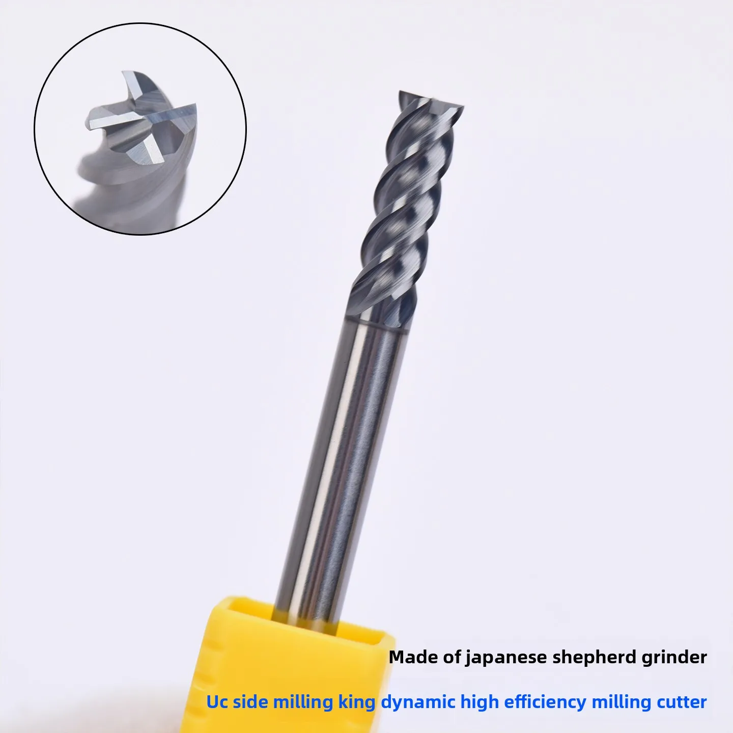 High-Efficiency Dynamic Milling Nano-Coated UC Groove Non-Uniform Carbide Four-Edged Tungsten Steel Cutter 4 Flutes ODM