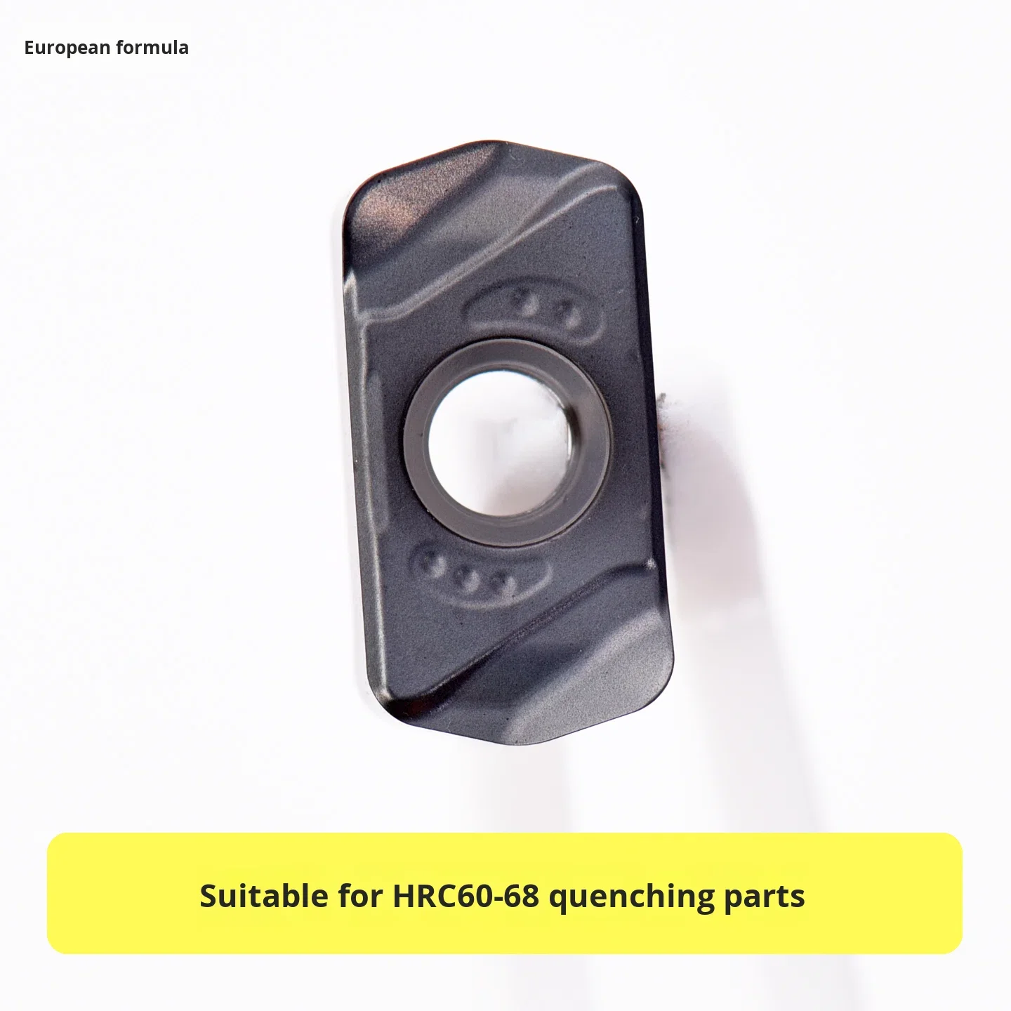 KEUE CNC Lnmu0303-Tg Ch0510 Milling Inserts for Quenching Mold Steel High-Hardness Fine-Grained Carbide Tiain Coated 2-Flute