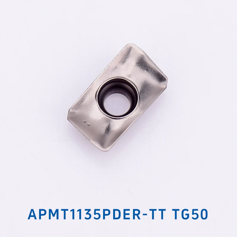 Metal Ceramic Milling Cutter High Gloss Blade Apmt1135Pder 1604Pder 113504 Kns530 OEM HUIXIN HX-160 55HRC