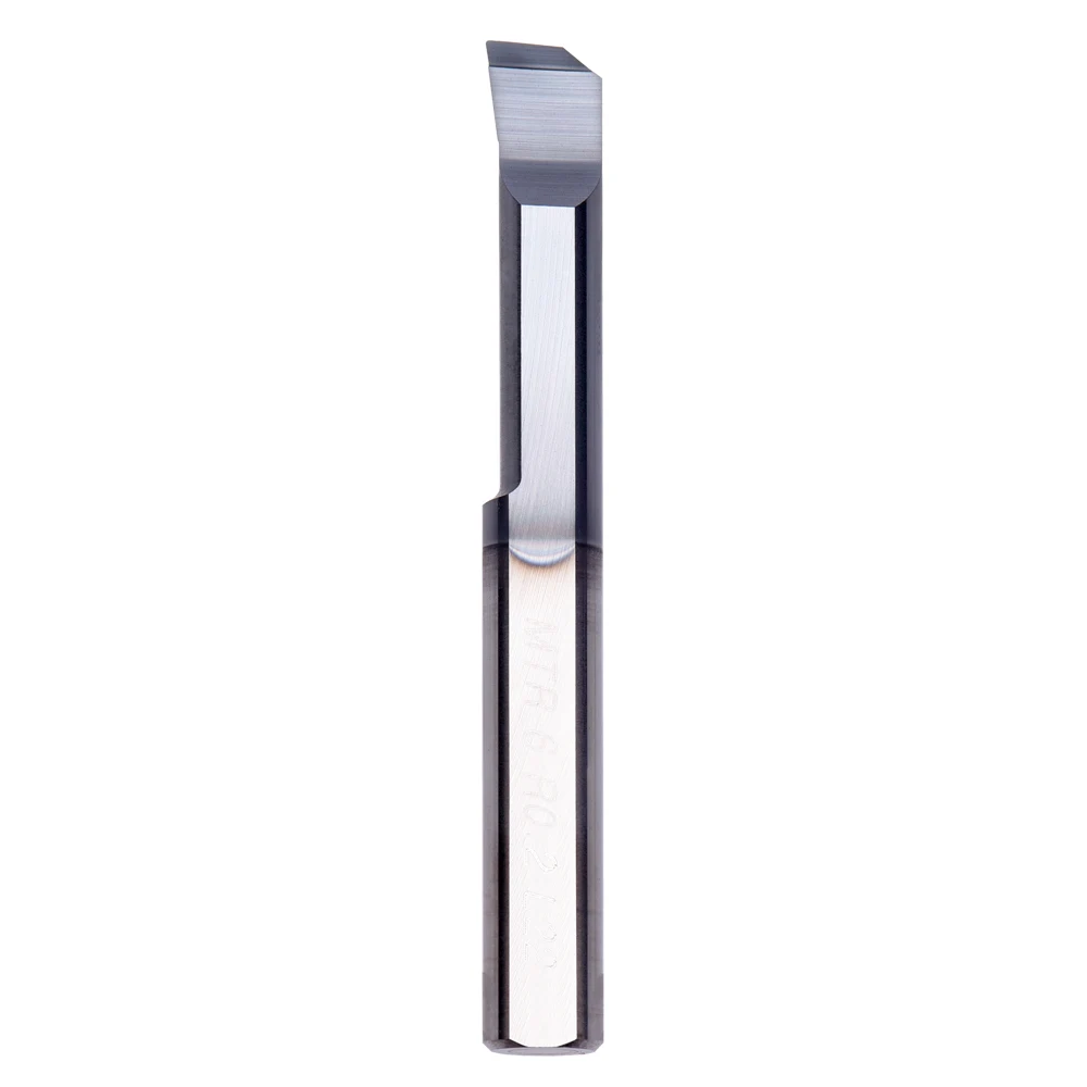 KEUE CNC MTR 5R0.2 Black Precision Tungsten Carbide Drill Bit 1-8mm High Hardness Stainless Steel Cutting Internal Hole 1/4-3/8