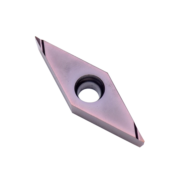 35 Degree VBGT110302R-Y/110304/01L-Y PR930 TN60 Moving Machine Turning Blade OEM Titanium Aluminum Nitride Coated 45HRC