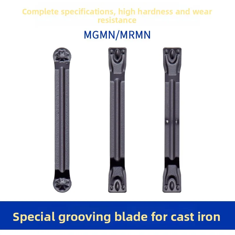 Mingzhe Cast Iron Special Grooving Inserts PVD Coating Shape 6.5x6.5x2.5mm Blade Size 3-Year