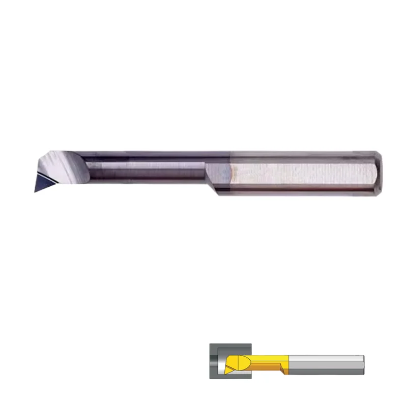 Tungsten Steel SBPR5 20L R0.1 4mm 6 Stainless Boring Tool Customizable OEM Inner Hole Machine