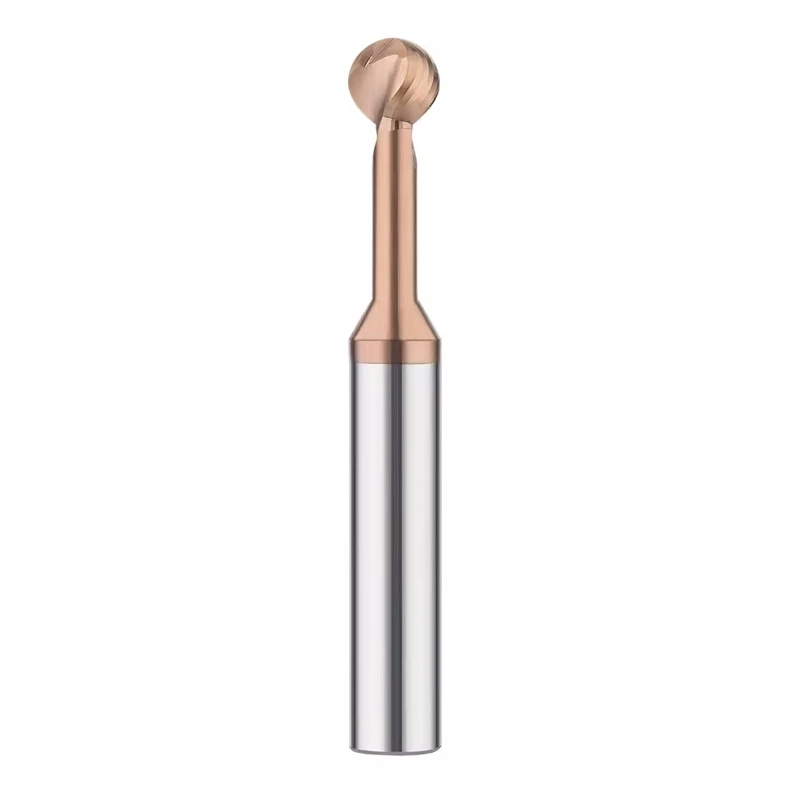 Lollipop Chamfering Cutter, Arched , Arc Ball For Coated Aluminum, And Hard Alloy Formed End Milling