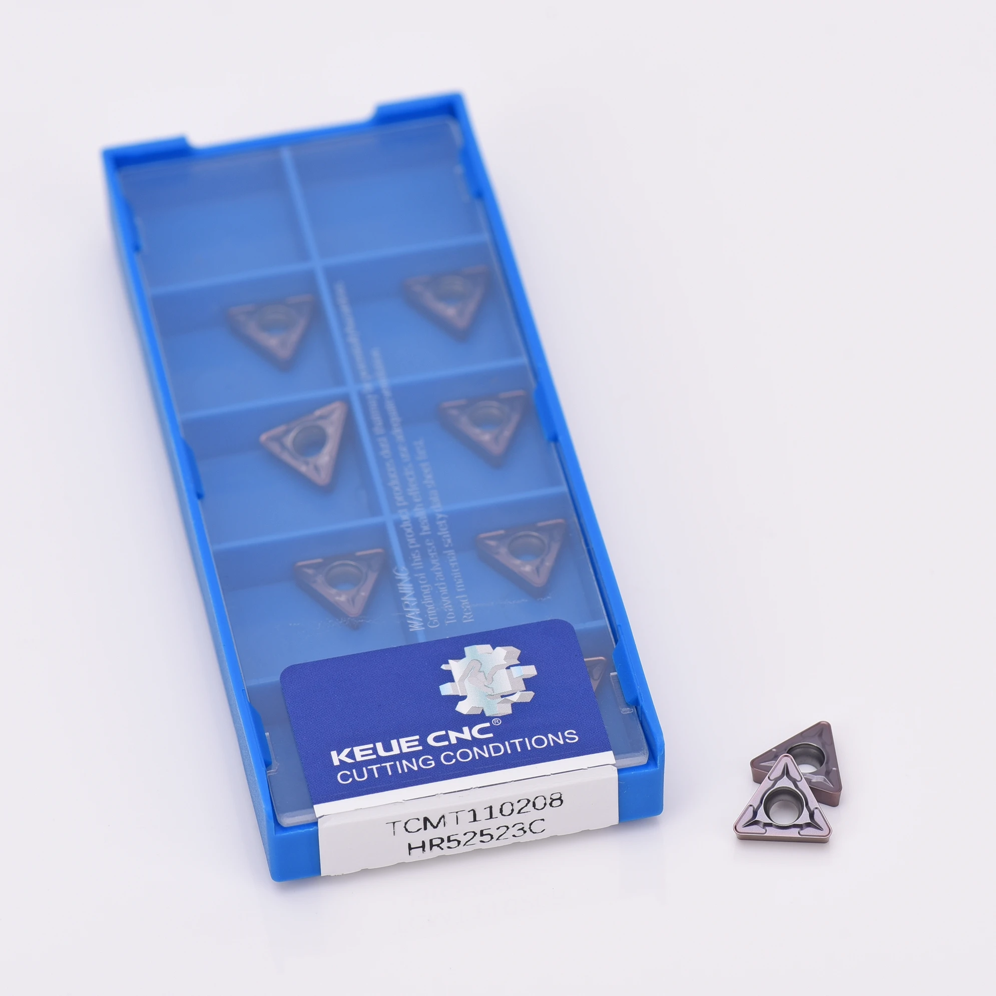 TCMT110204 110208 HR52523C Is a Substitute for VP15TF Stainless Steel Inserts With Hardening