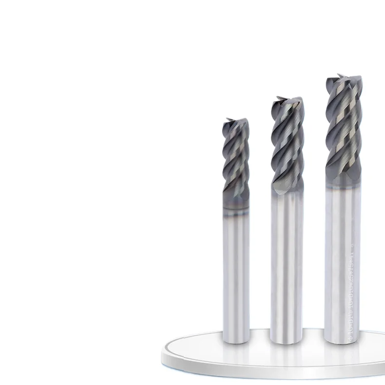 65-degree 4-edge Tungsten Steel Milling Cutter, Carbide Vertical Numerical Control Tool