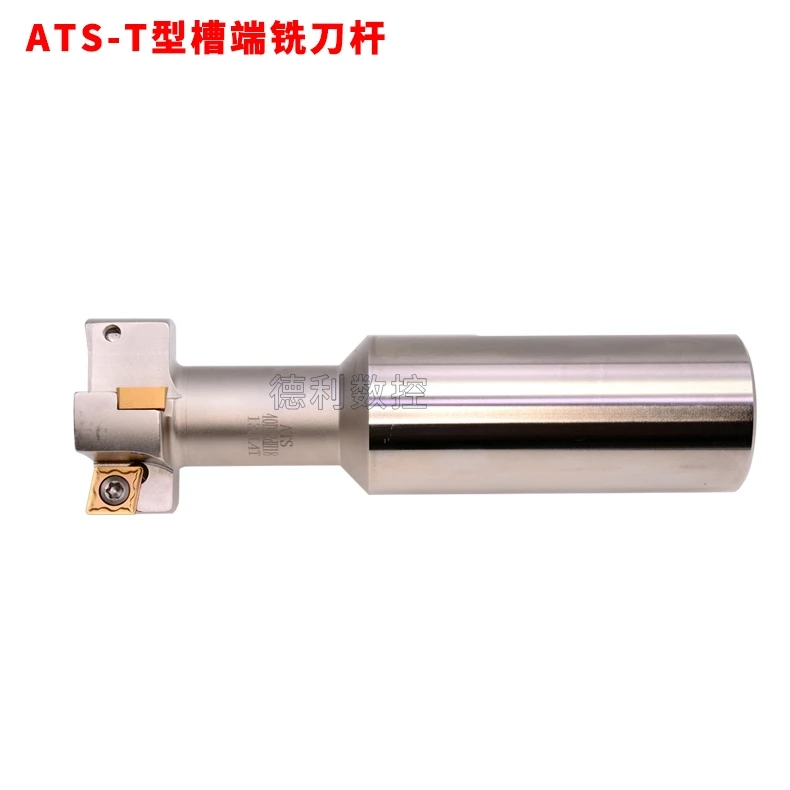 Straight Shank T-slot Milling Tool Bar Side Slotting ATS Three-edge Machining Center Tialn Coated OEM