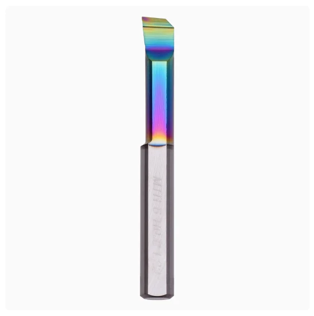 High Precision CNC Lathe Boring Tool MTR 4r0.15 L15-Colorful FTungsten Steel For Small Diameter Customizable