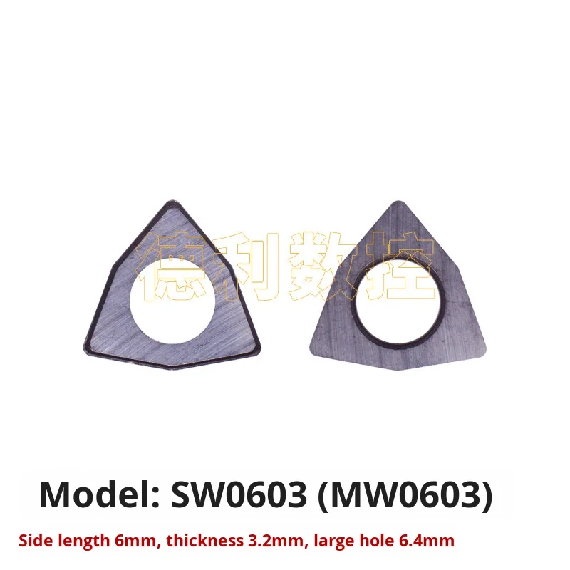 CNC Lathe External & Internal Turning Tool Inserts Holder MW SW0804 Alloy Inserts China
