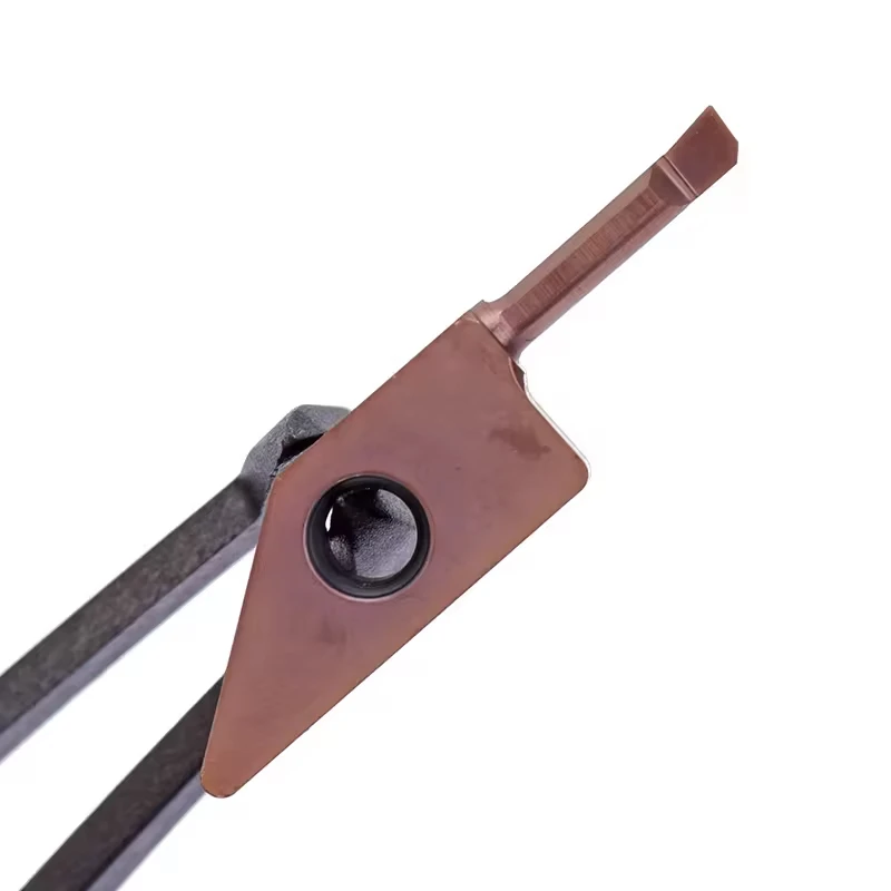 KEUE CNC KT40-VNMNR 1.2R0.1 L5 Blade Type Carbide 10mm Diameter 2-Flute Boring Bar Tool No Repeated Setting Centering Machine