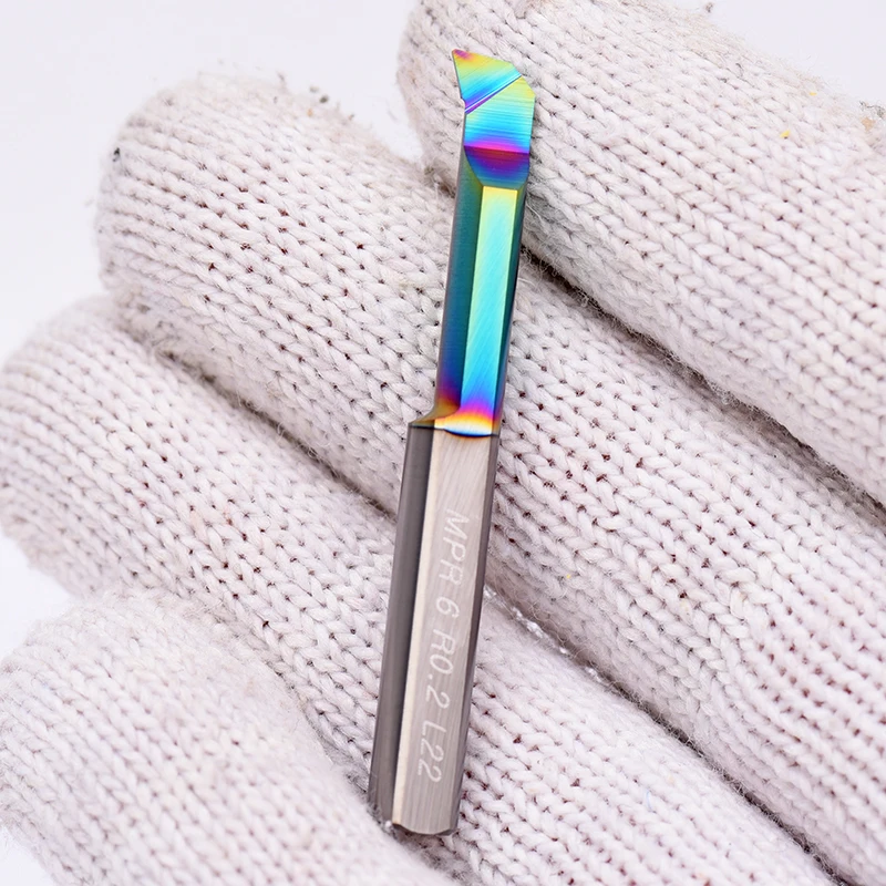 Small Diameter MPR Series Tungsten Steel Tool Colorful Aluminum Profiling Machining Boring Tool With Carbide Material