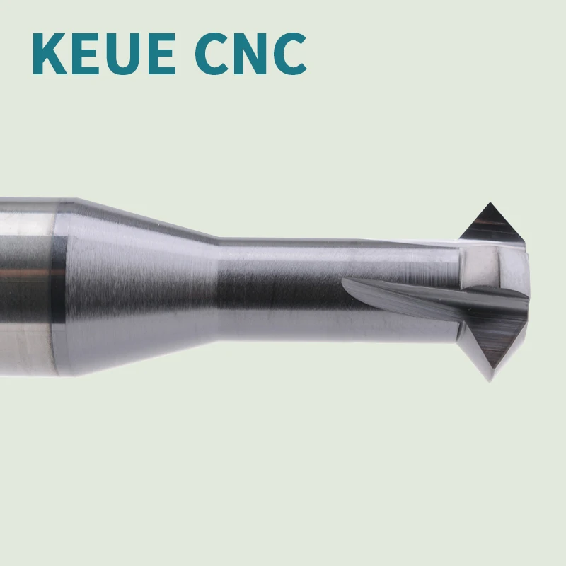 KEUE CNC PG Thread Milling Cutter PG11 German Standard Single Tooth Carbide Tiain Coated 80 Helix ODM