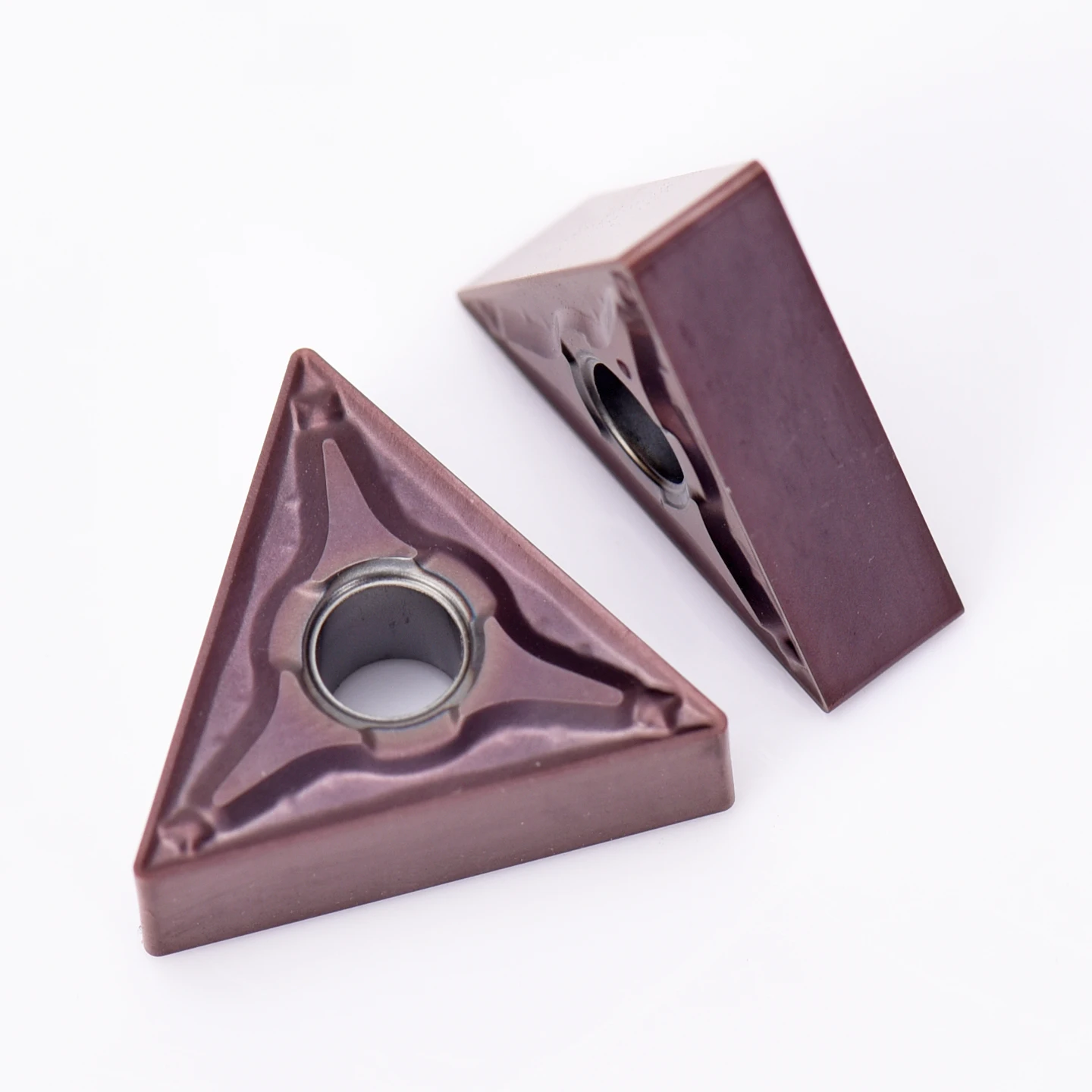 TNMG160404-PC MP3035 Zhuzhou Sol Stainless Steel Titanium Alloy Triangle Roughing Inserts HRC92 6.0mm Blade