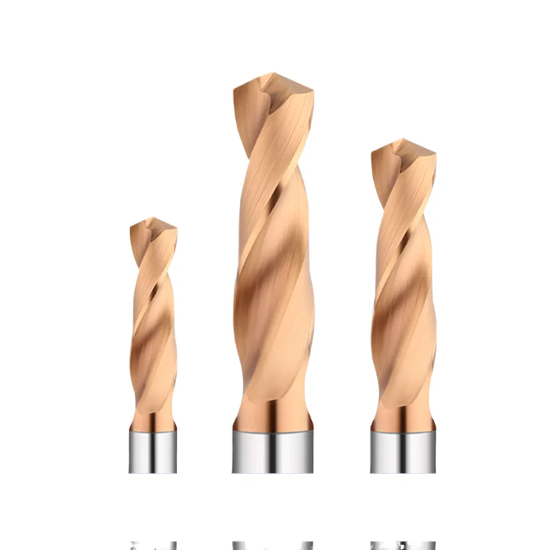 Coated 55-degree Integral Alloy Drill Bit 1-20mm, Quenched Steel Stainless Ing Tungsten Twist