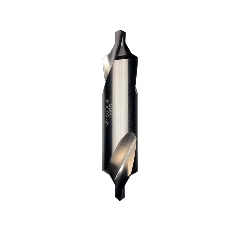 Hengda Type a Carbide Center Drill Fully Ground Bright Finish for Nonferrous Metals 1-6mm