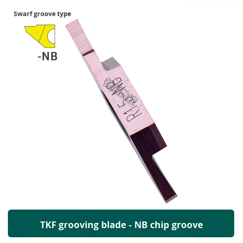 Chengdu Daoqin Grooving Cutting Blade TKF12R100-NB PM125 Stainless Steel China 3-Year Warranty ODM Customized Support