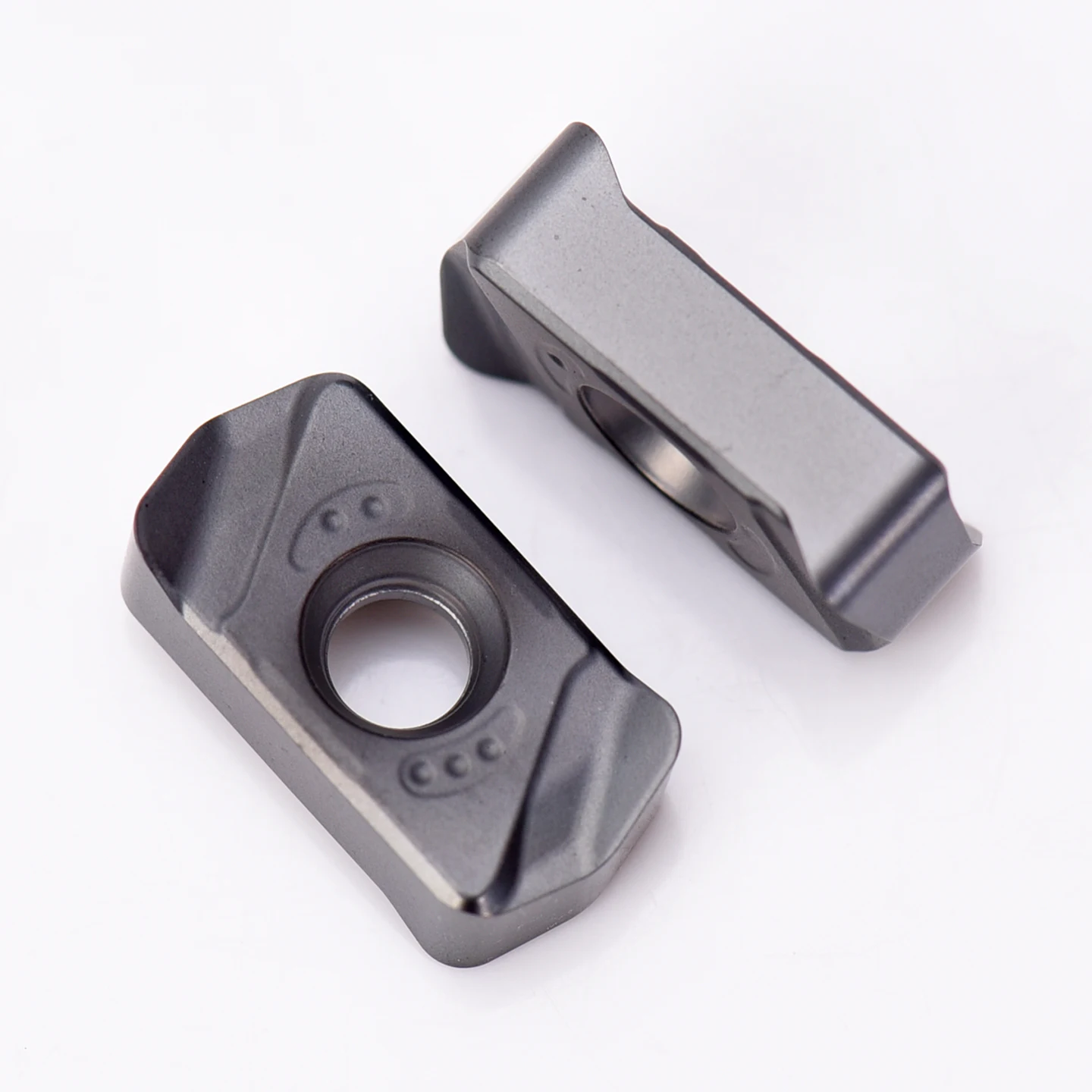 KEUE CNC Lnmu0303-Tg Ch0510 Milling Inserts for Quenching Mold Steel High-Hardness Fine-Grained Carbide Tiain Coated 2-Flute
