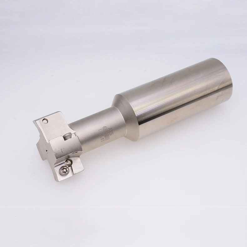 Straight Shank T-slot Milling Tool Bar Side Slotting ATS Three-edge Machining Center Tialn Coated OEM