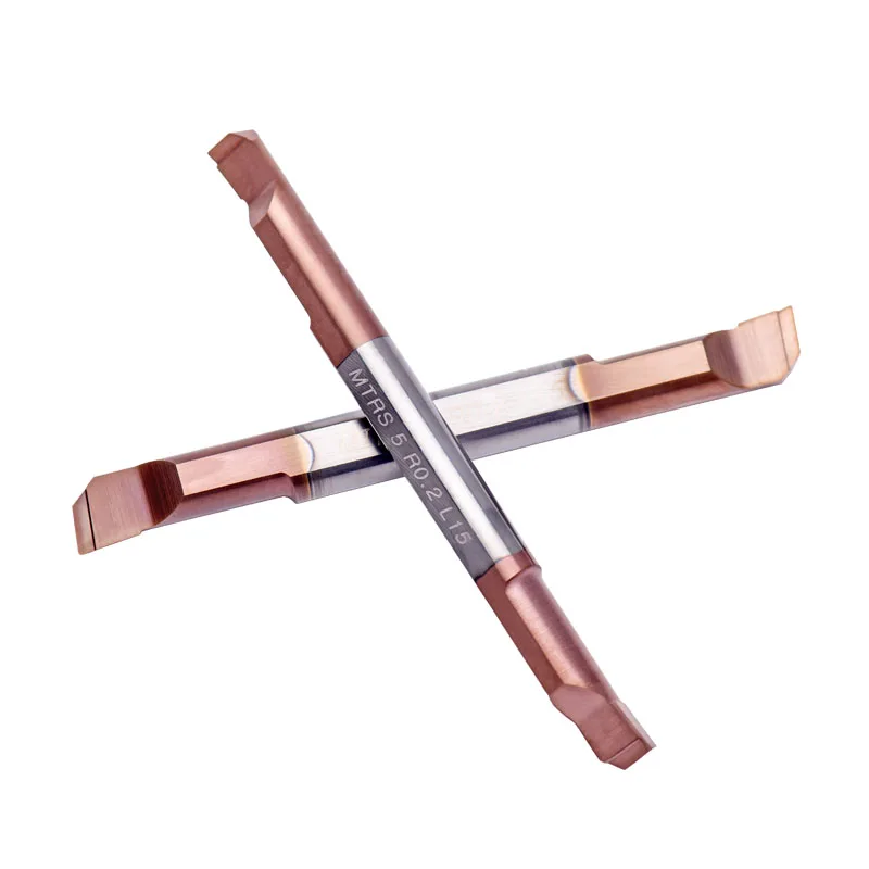 KEUE CNC MTRS CB06RS Double-Headed Carbide Boring Bar-Micro Internal Small Bore Machining Tool Shockproof Design 3-Year Warranty