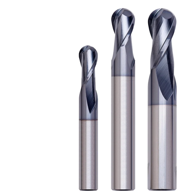 OEM Customizable Full Inspection Tungsten Steel Ball Cutters Carbide Numerical Control Tools R-shaped Heads Altin