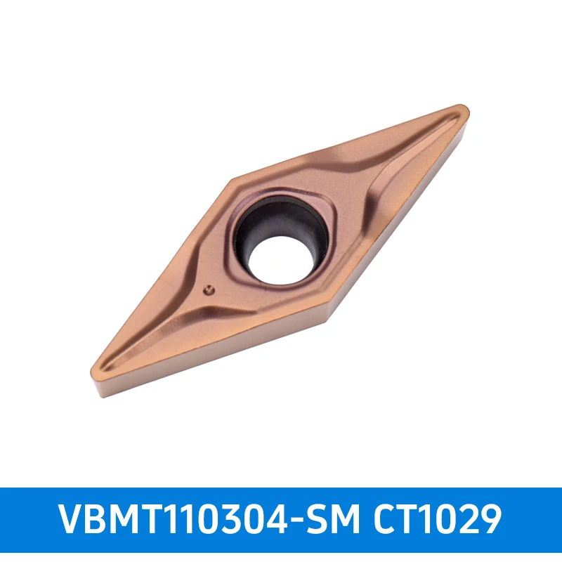 Dalian Shante Stainless Steel Blade Diamond Shape VBMT110304-SM VBMT110308-SM CT1029 3-Year Warranty ODM Support