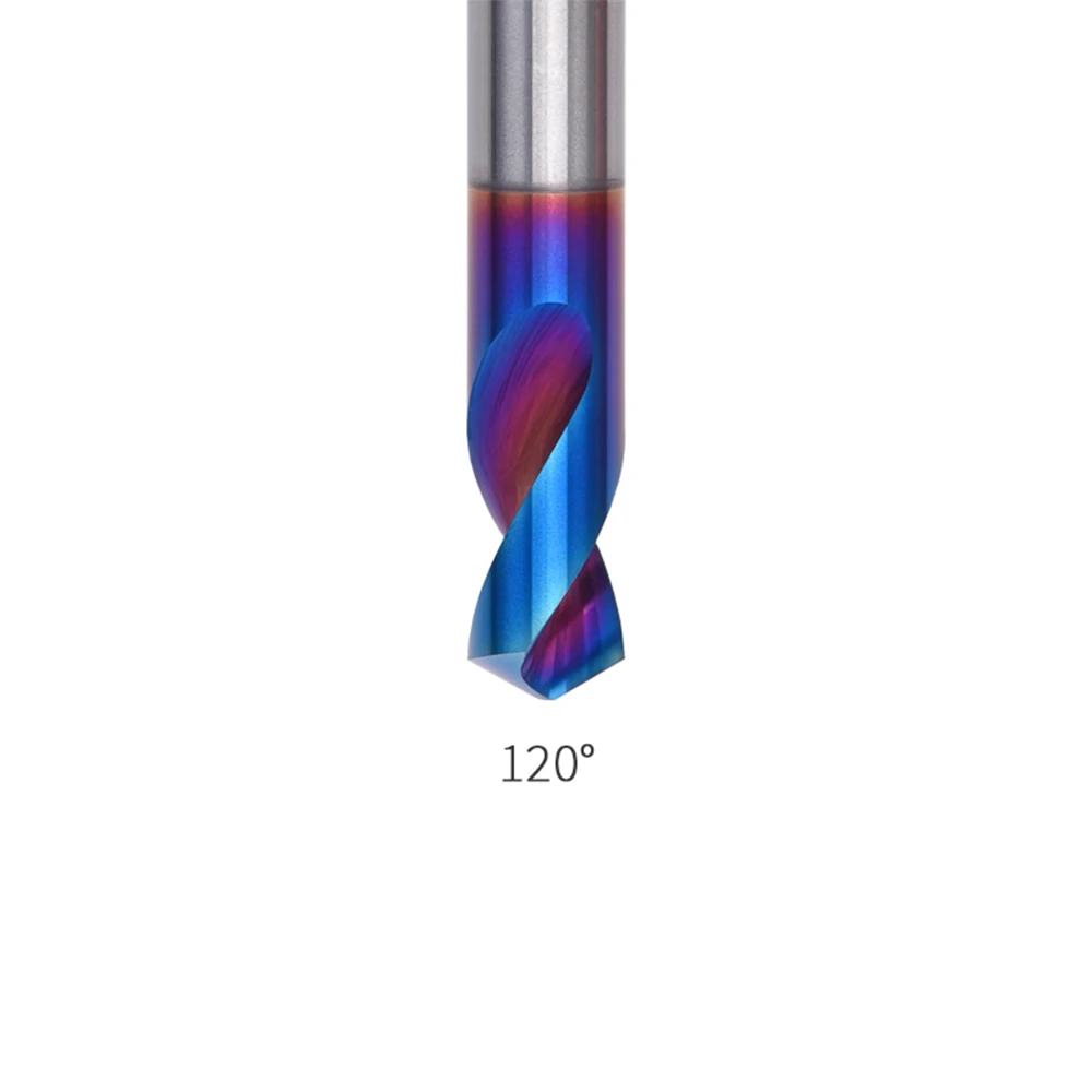 New Product: Nano Blue 120&deg; High-hardness Centering Drill, Double-edge Chamfering Cutter, Tungsten Steel