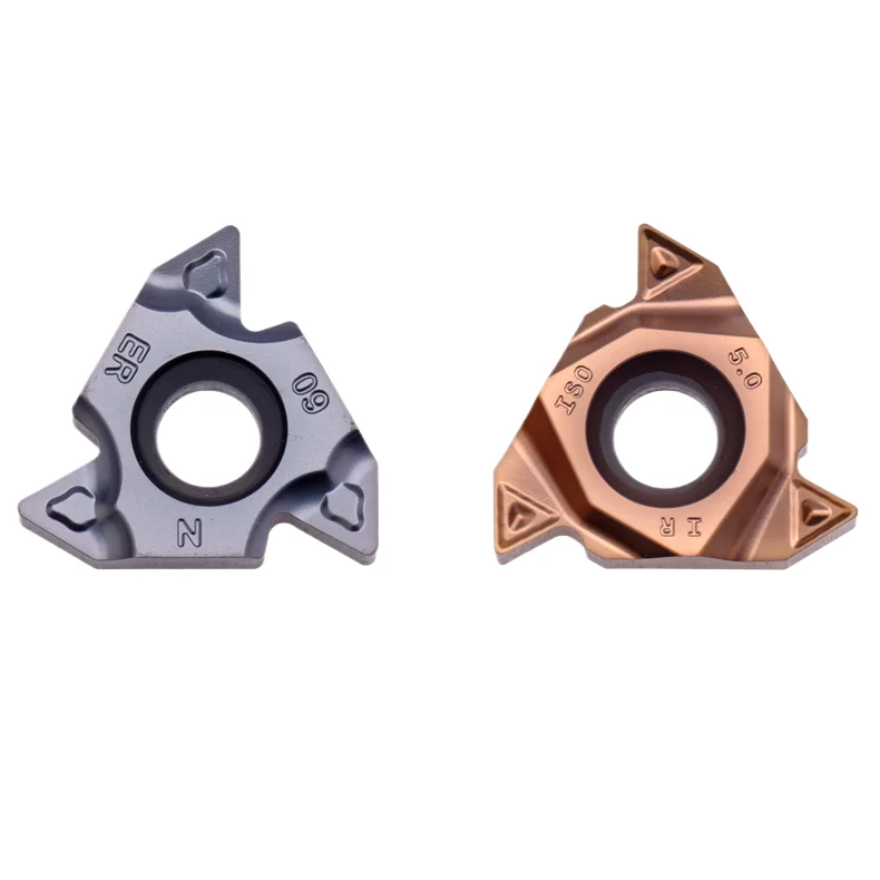 High Performance Stainless Steel Threaded Insert Metric Counterbore Hex Shank Bright Uncoated 22ER IR N55 N60 4.0 5.0 6.0ISO