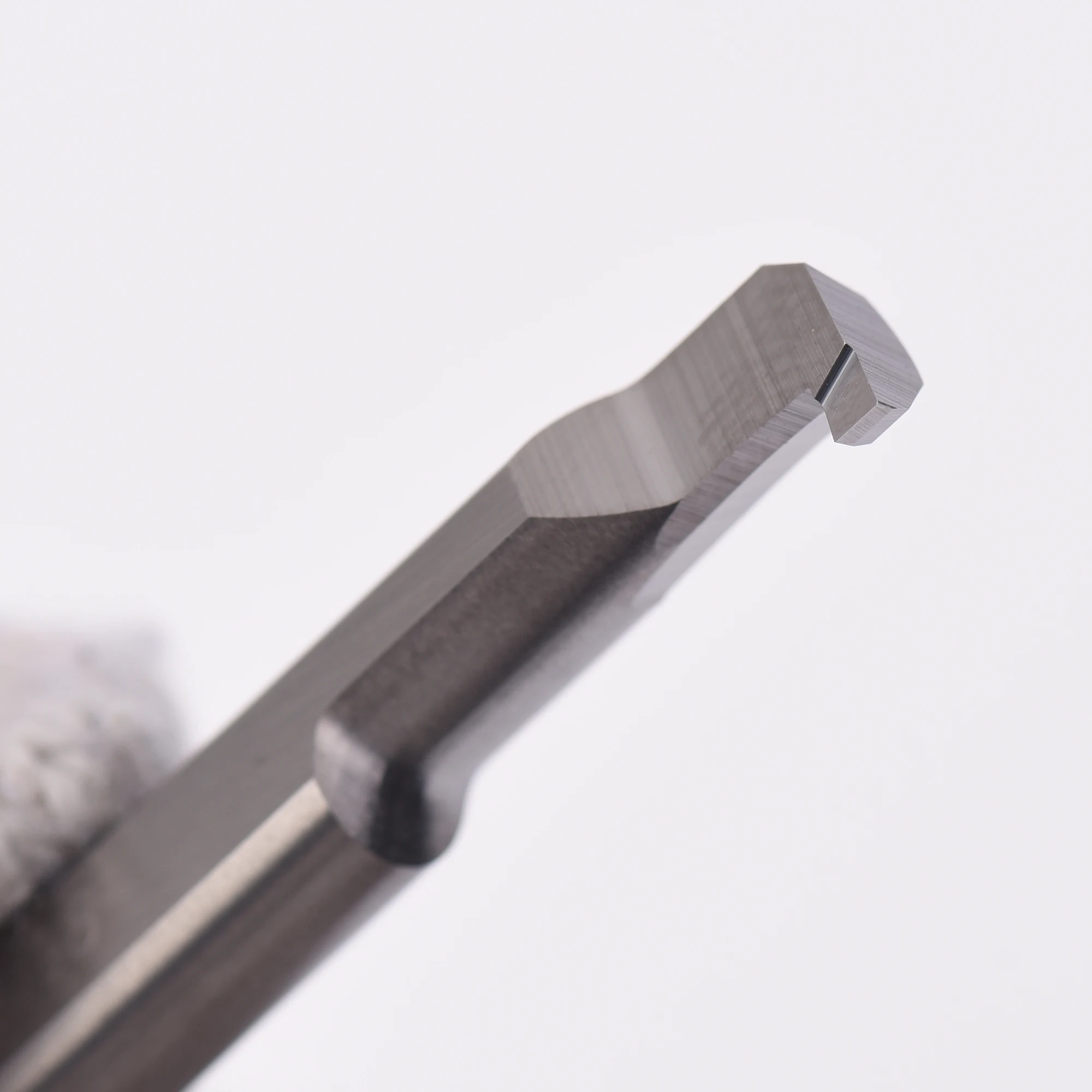KEUE CNC Solid Tungsten Steel Internal Grooving & Boring Tool for Aluminum 0.01mm Precision 3-Year Warranty Uncoated