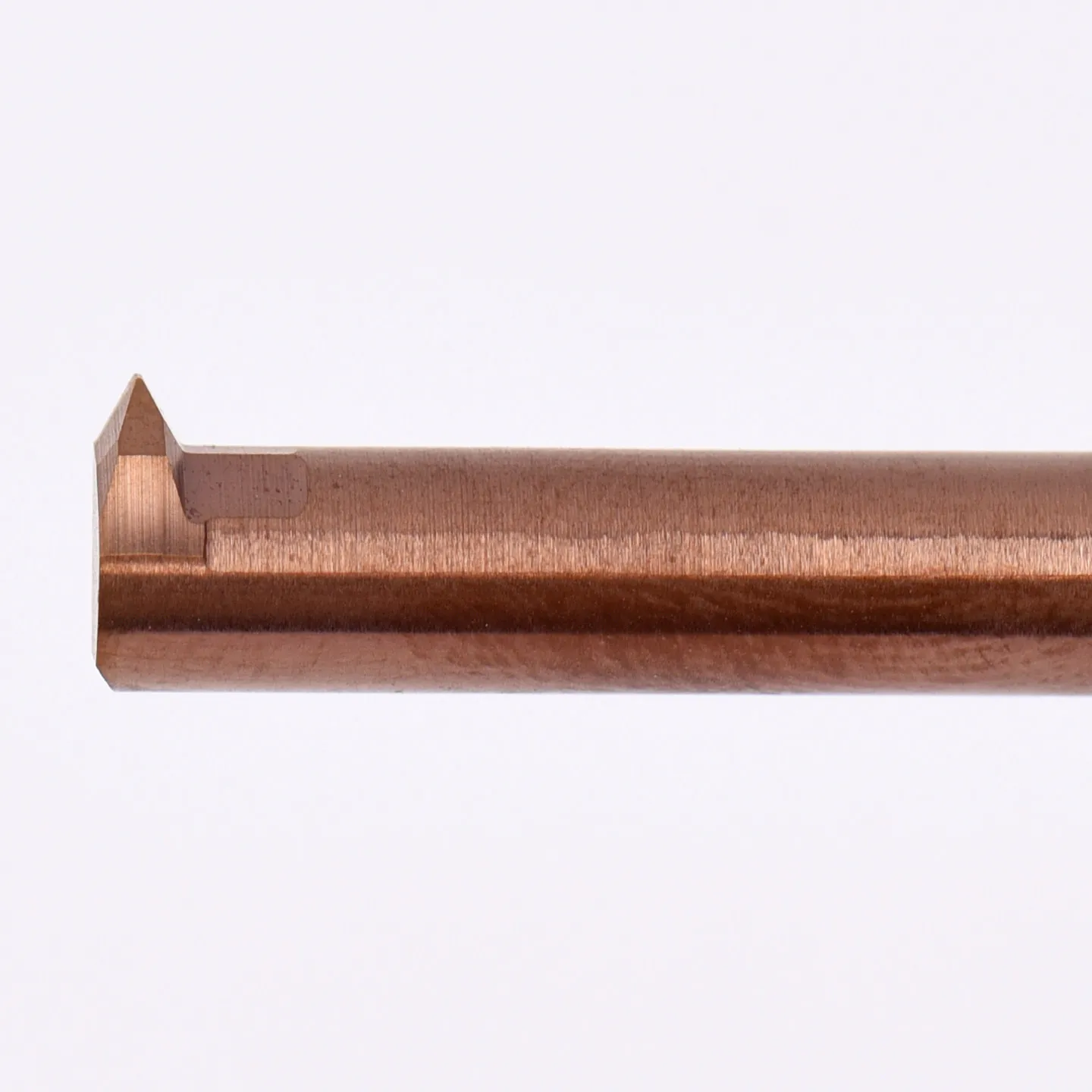 KUE CNC Oblique Positioning Small Diameter Flat-End Boring Tool 90-Degree Boring Cutter Standard Part ST-MIR 6A60 L15 Bronze