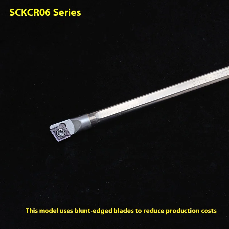 SENBIDA Tungsten Steel Anti-Seismic Turning Tool Holder Model C07K/C08K Stubr06 Swubr06 Sclcr04 06 Sdqcr07 92 Hardness 7/8mm