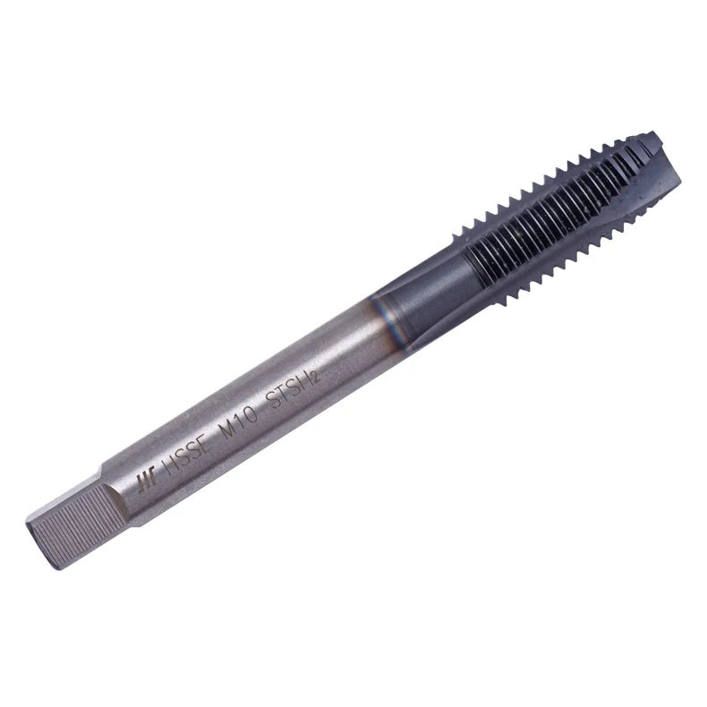 The Tin Coated Die End Tap Tip with Austenitic 304 and 316 Left Hand Cutting 1 1/2 in Outside Diameter