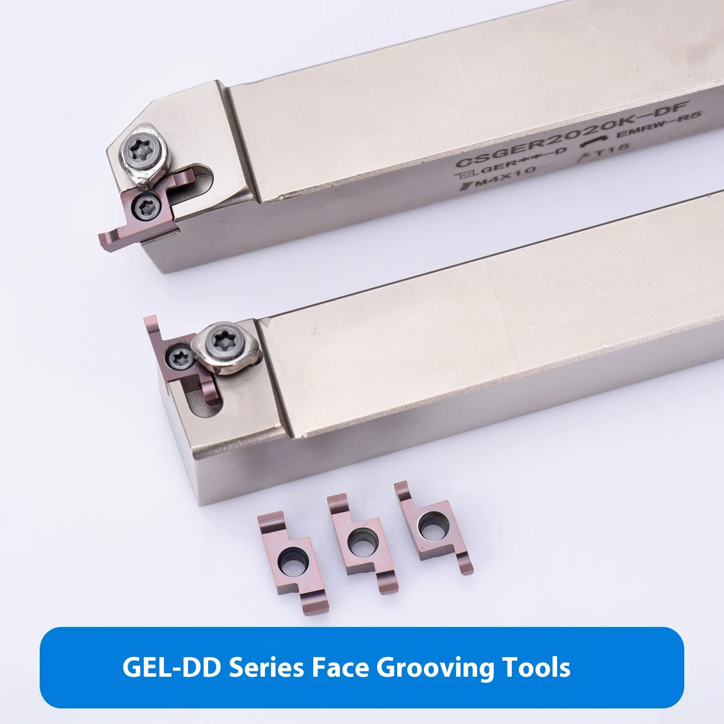 KUE Csger/Csgesl End Face Grooving Tool Holder Gel 200 300 400-DD Straight Insert Seven-Character Type Reverse Square Shape