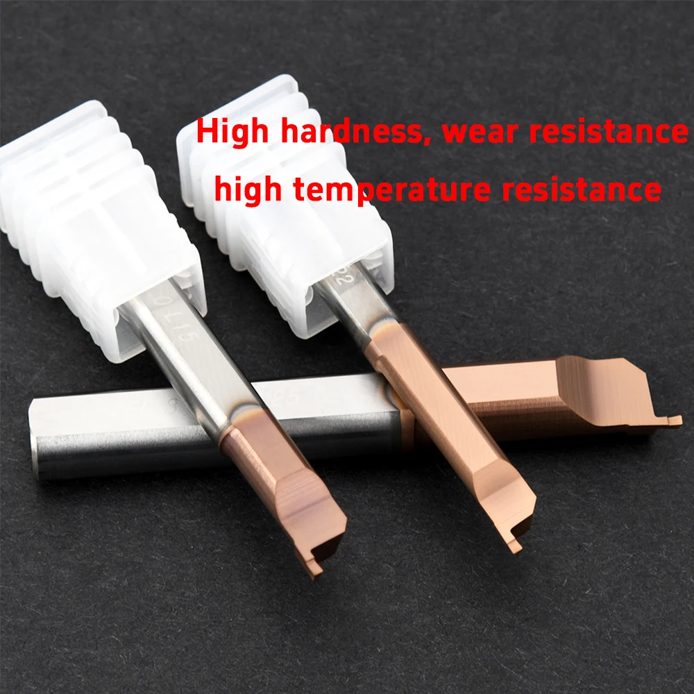 High-Precision Small Diameter Cutting Set MFL 6B2.0 Boring Bar & 4B1 Grooving Tool With Tungsten Alloy Coating for Metalworking
