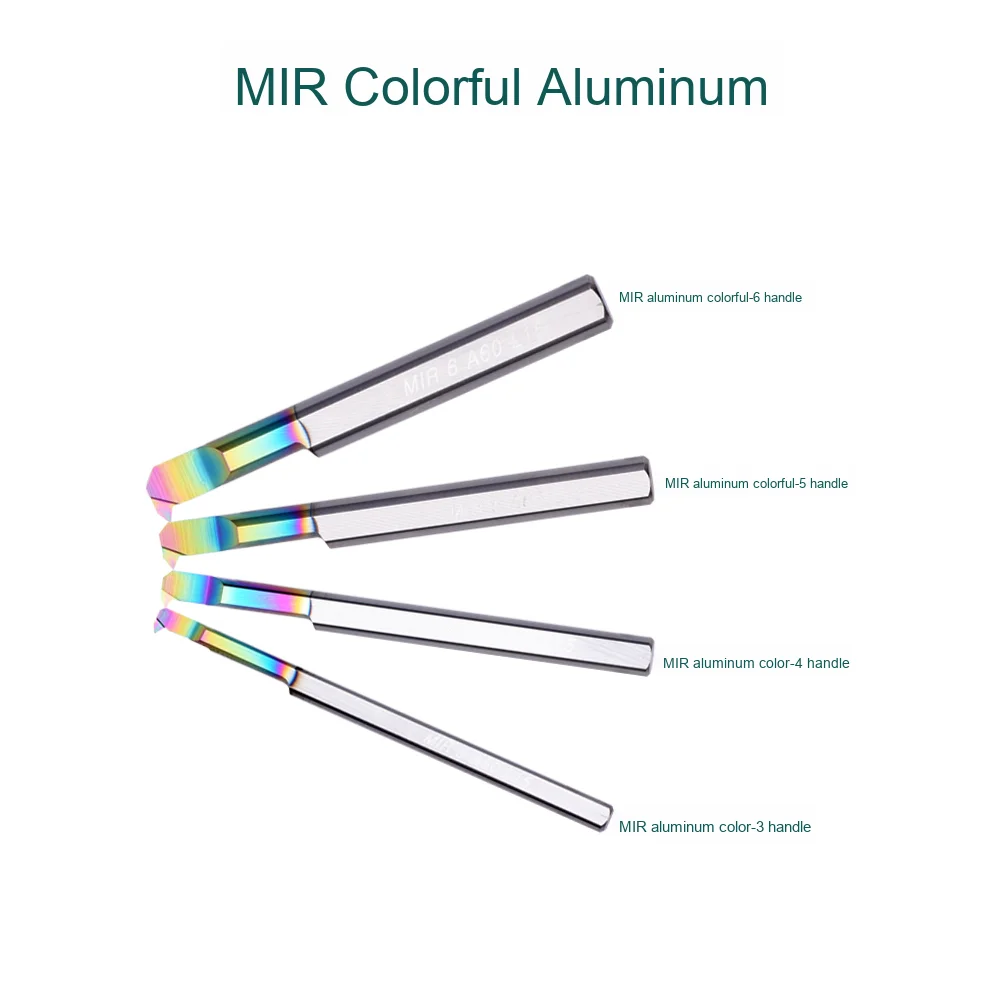 DLC Coated Carbide Internal Thread Knife High Gloss Finish Precision Tool for Copper/Aluminum Mir 5A60 L22 Small Tool Turning