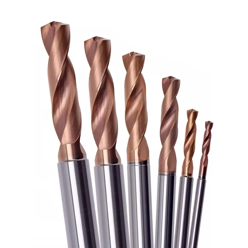 Yongpu Tungsten Steel External Cooling 3 Times Diameter SFP203W-0420-06 Hard Alloy Drill Bit Is Used