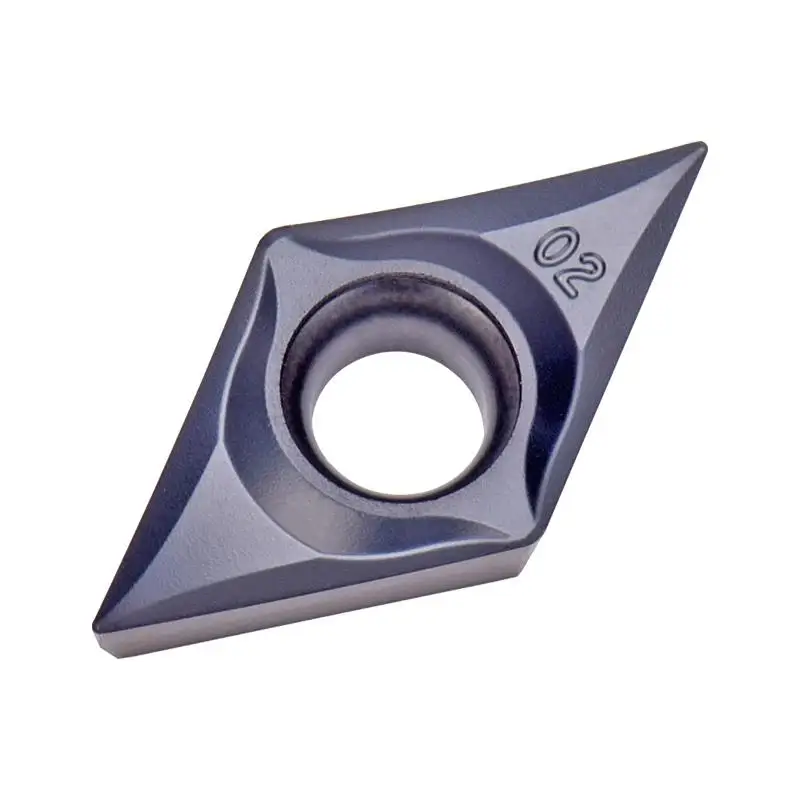 French Safety CNC Turning Blade DCGT11T301/02/04-1L 9605 High Temperature Alloy Cutting Tools For Lathe Machines CBN Coating OEM