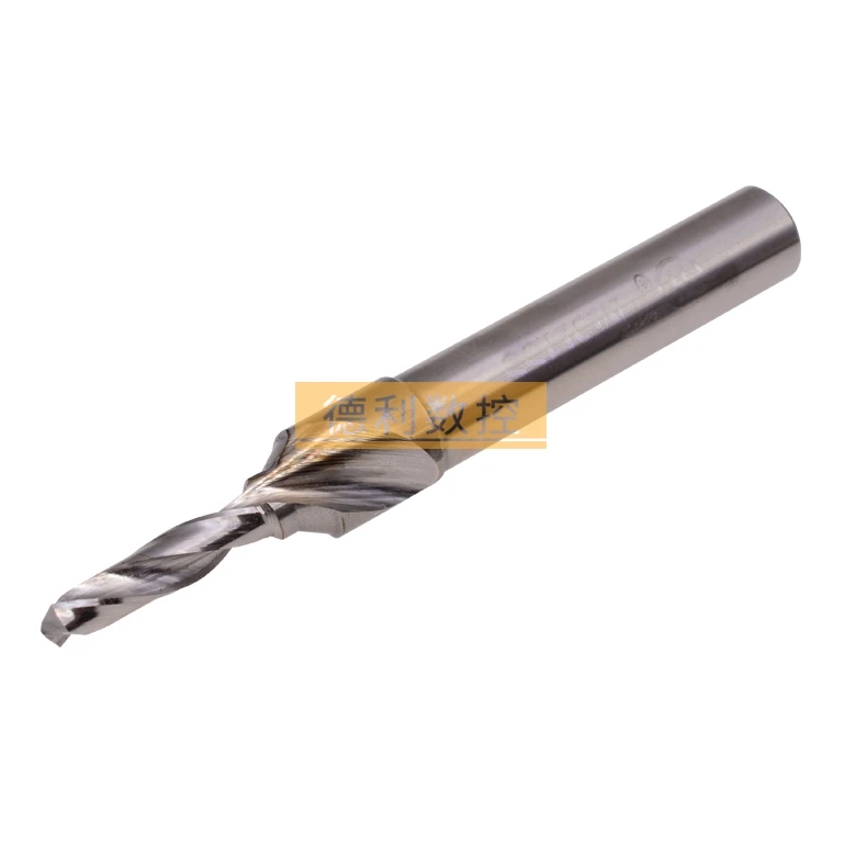 Hongfeng C-type Composite Spot Drills for Nonferrous Metals Bright Uncoated M3-M14 Sizes