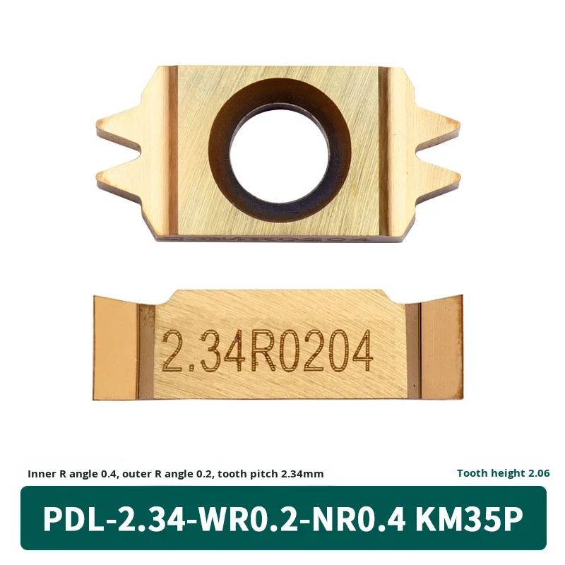 KEUE CNC Cast Iron Automotive Pulley Double Groove Blade 40 Degree Double Tooth Cutter 3.56 2.34 3-Year Warranty Made in China
