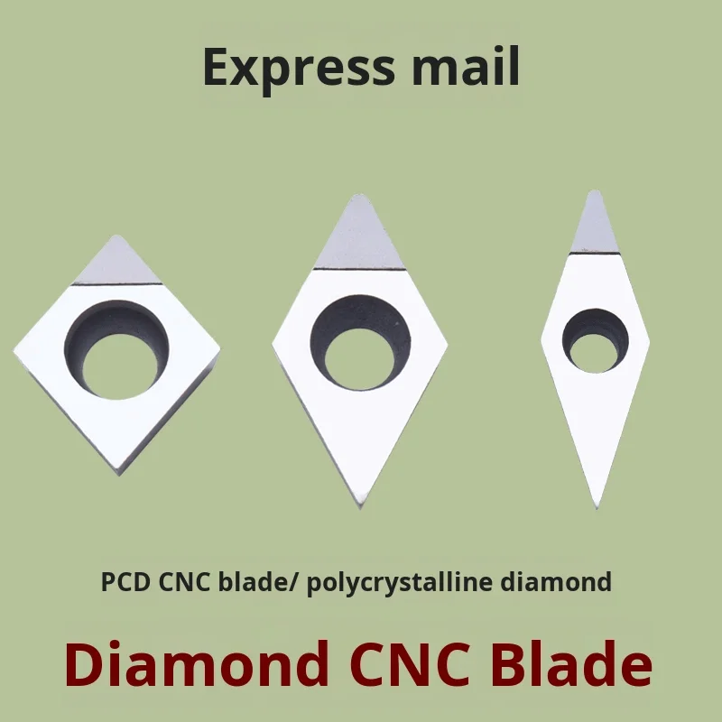 KEUE CNC Diamond Blade Tip CNC Cutting Inserts CCGT09T304 DCGT11T304 for Copper Aluminum Applications 3-Year Warranty Made