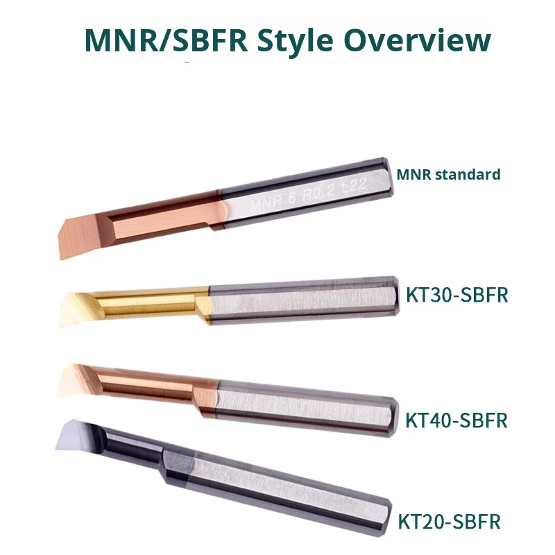 KEUE CNC High Gloss Tungsten Steel Boring Bar Special Centering Machine Stainless Steel/Steel Parts Processing 2-Flute SBFR50